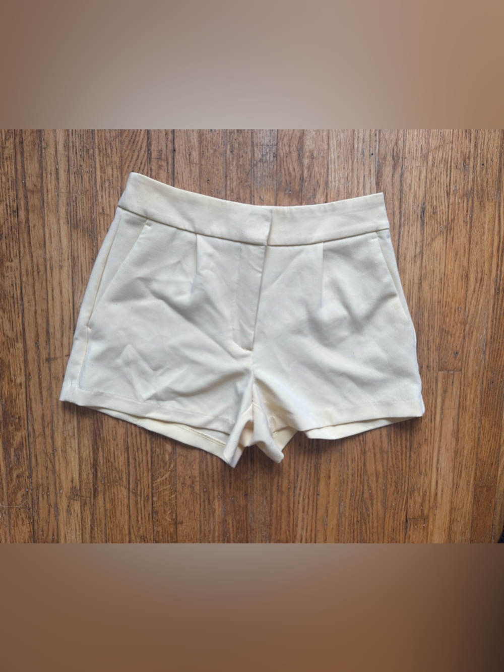 Dynamite Cream High Waist Women’s Shorts
